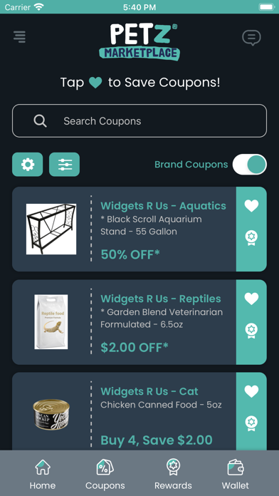 PETZ: Coupons & Rewards Screenshot