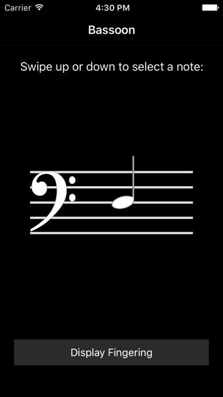 Bassoon Fingerings screenshot 1 of 3