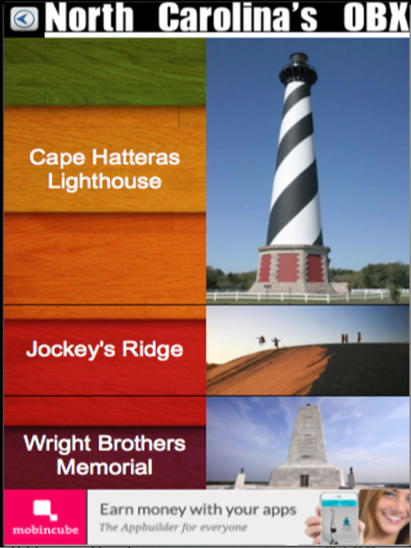 Screenshot #5 pour OBX Tourist Guide