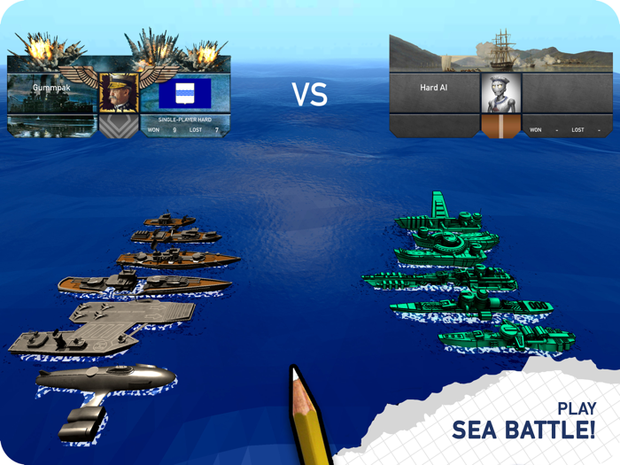 Fleet Battle Sea Battle game