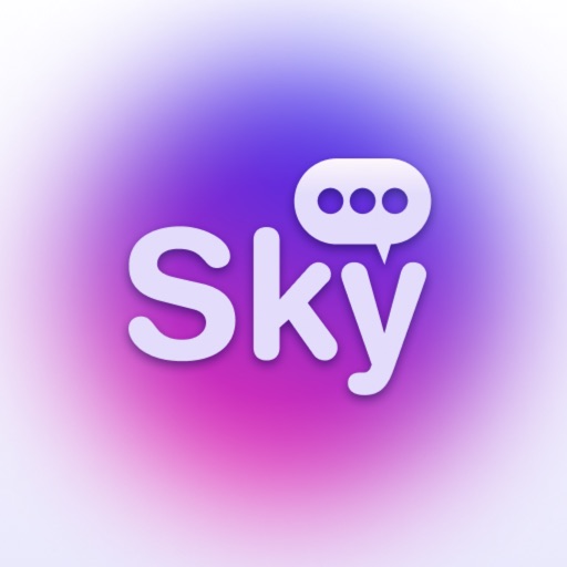 Sky — Anonymous Chat & Dating Icon