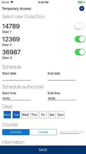 Digicode screenshot 3