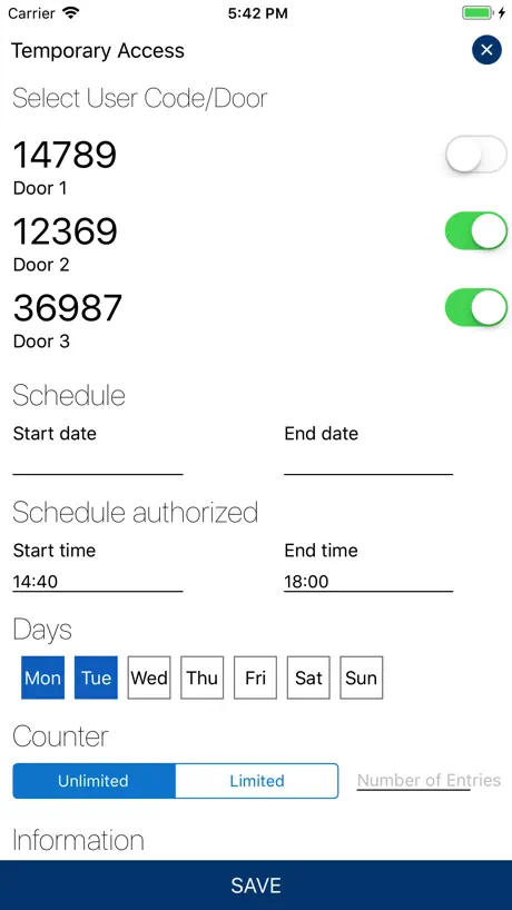 Times & Wages, Projects Timer