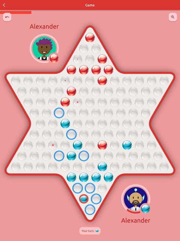 Chinese Checkers Online iPad screenshot 5 - Games app