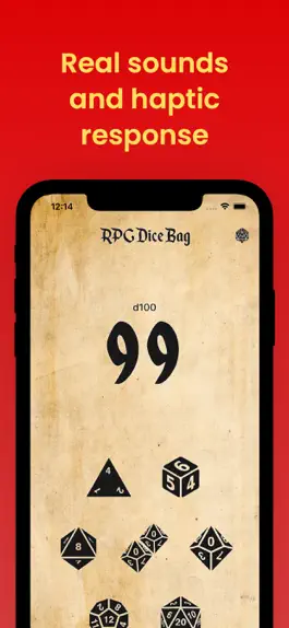 Game screenshot RPG Dice Bag: a simple roller hack