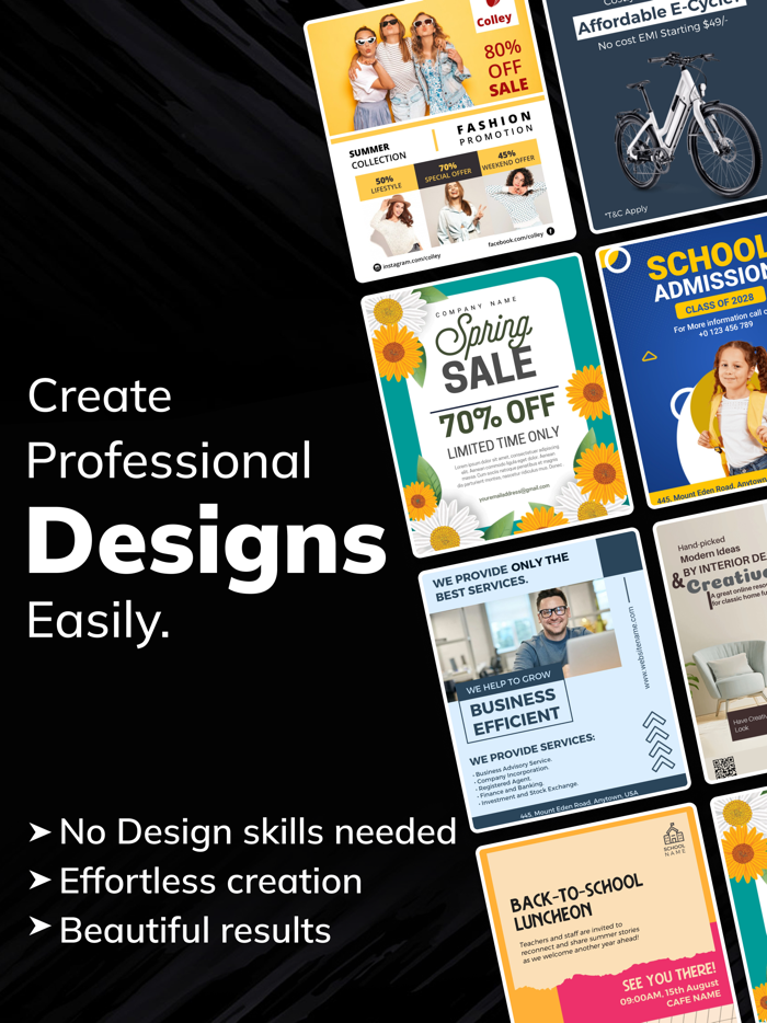 Flyer Maker  Poster Maker