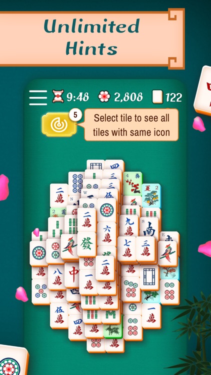 Classic Majong Solitaire Game