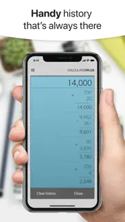 calculator plus - pro iphone screenshot 3