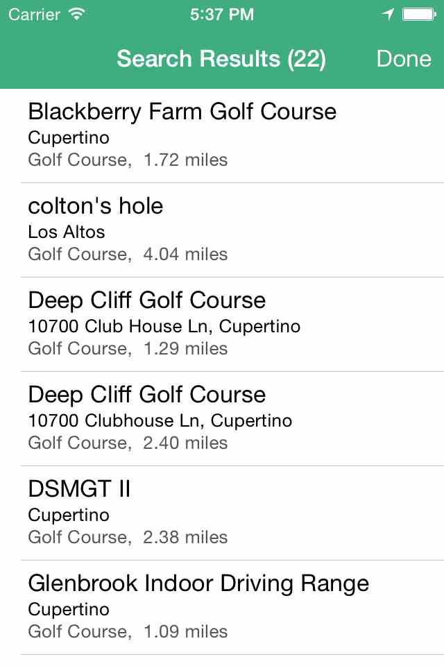 Golf Nearby screenshot 4