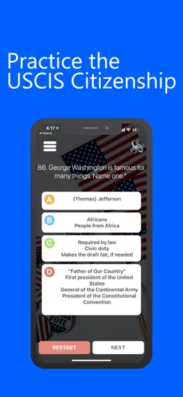 Game screenshot US Citizenship USCIS hack