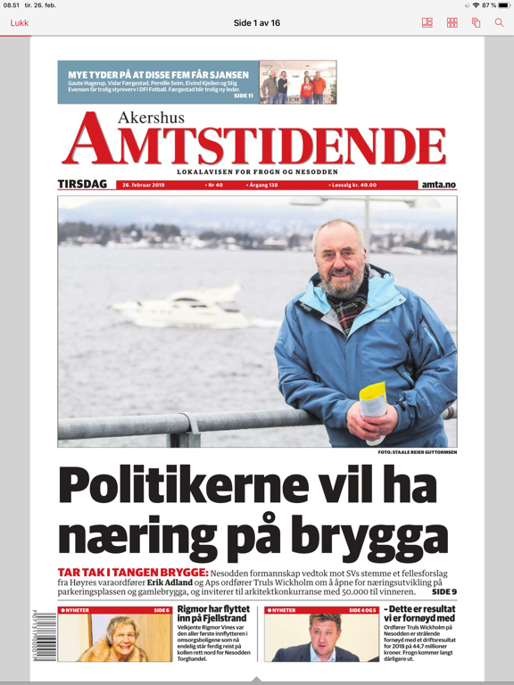 Screenshot #5 pour Akershus Amtstidende eAvis