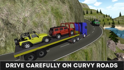 Euro Truck Driving Sim 3D Screenshot