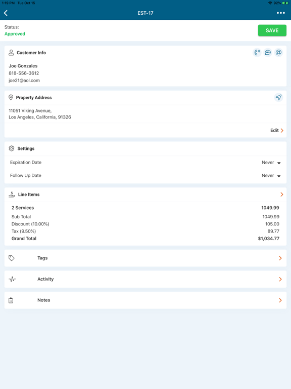 Fixer Pro iPad screenshot 8 - Business app