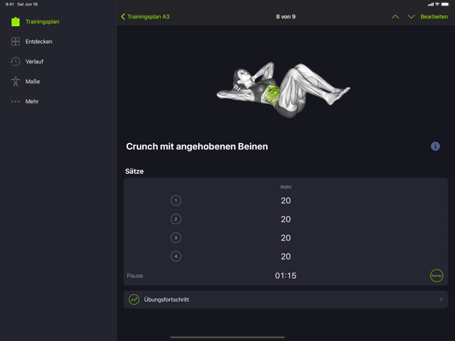 ‎SmartGym: Workout und Training Screenshot
