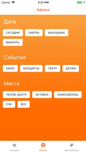 Bilet65.ru screenshot 2