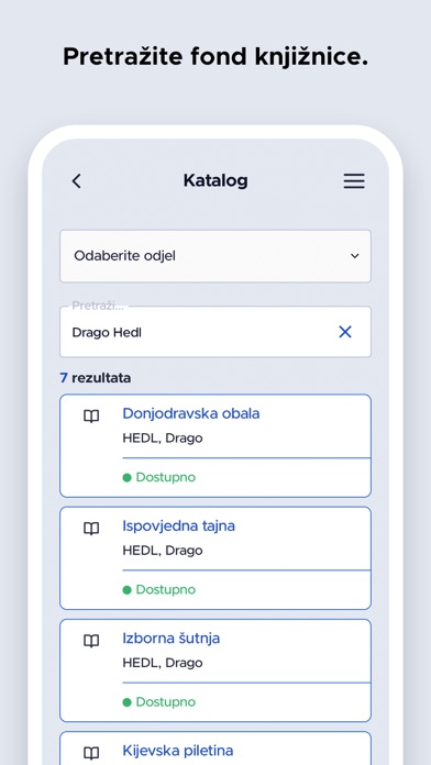 Gradska knjižnica Virovitica Screenshot