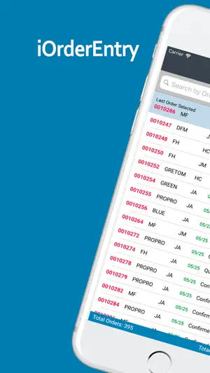 iOrderEntry screenshot 1