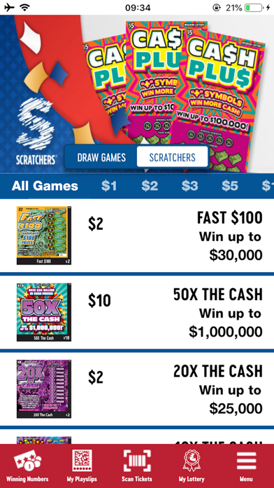 Missouri Lottery Official App Screenshot