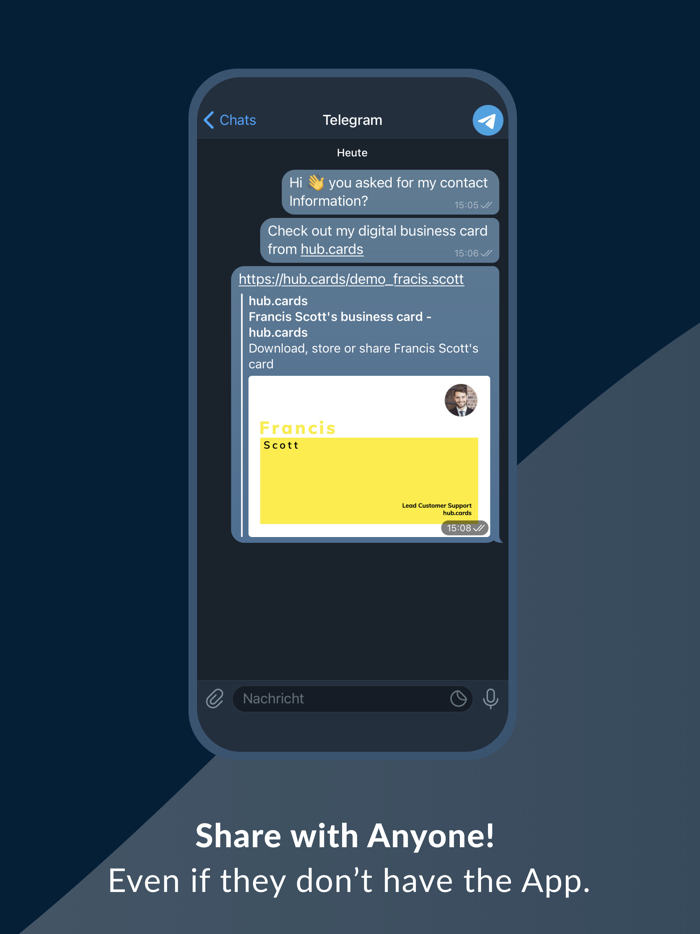 Business Cards from hub.cards