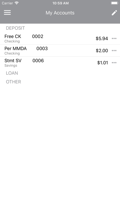St. Johns Bank Mobile Screenshot