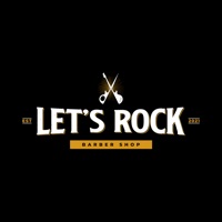 Let's Rock Barbershop logo