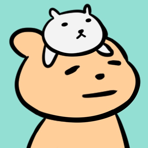 Everyday Bear & Neko Sticker