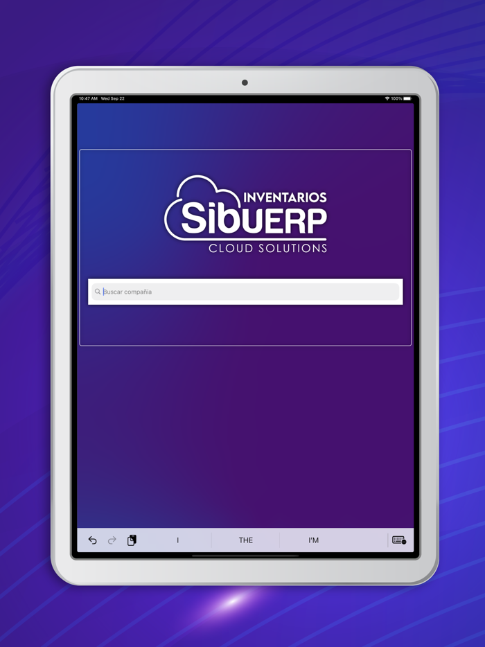 SIBU Toma Física Inventarios