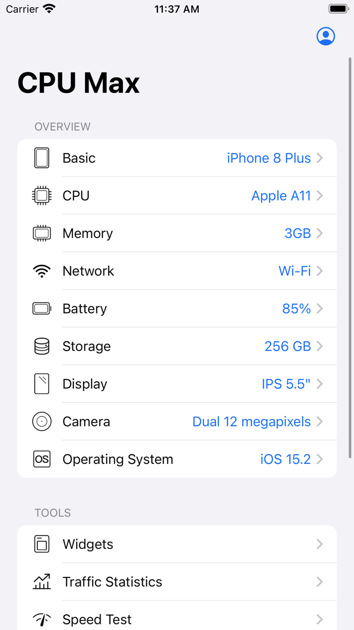 CPU Max x mobile Spin Wheel