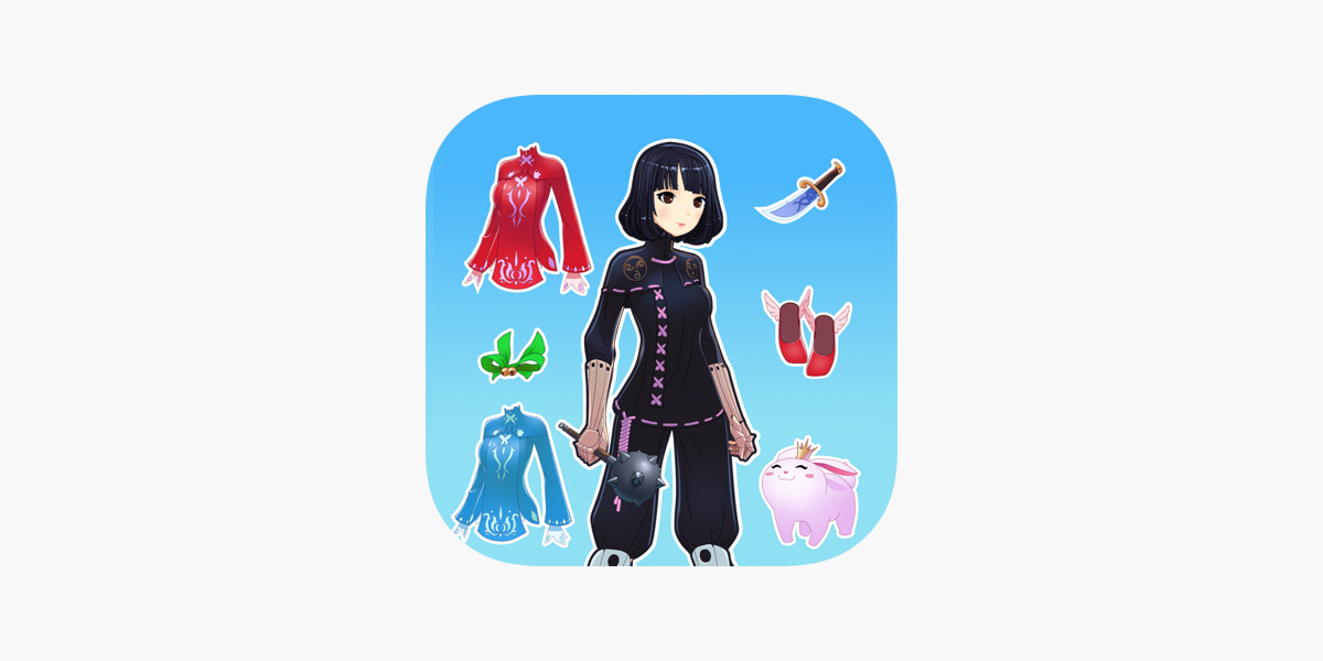 Anime Kawaii Dress Up for iOS (iPhone/iPad/iPod touch) - Free