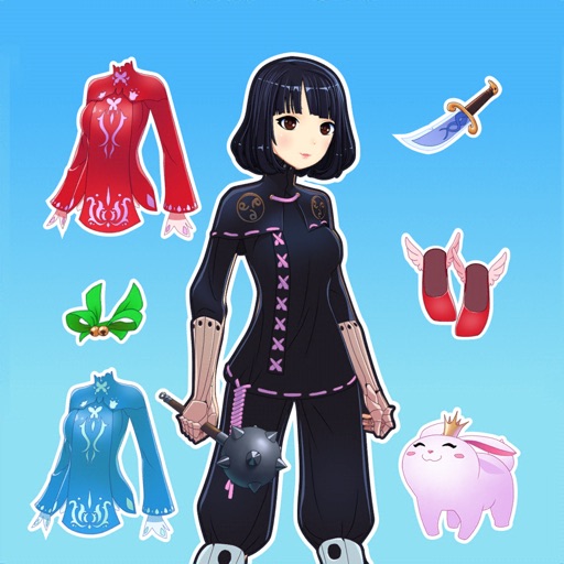 Anime Dress Up Games For Girls Icon