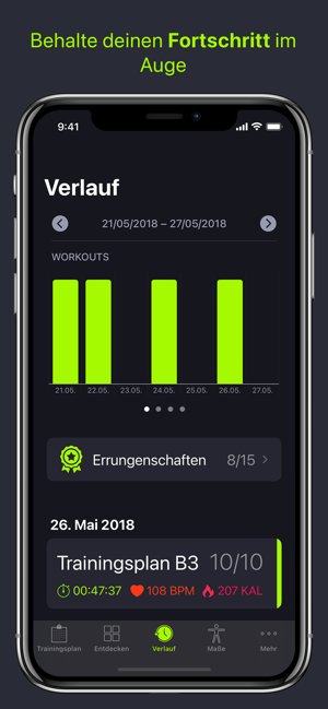 ‎SmartGym: Workout und Training Screenshot