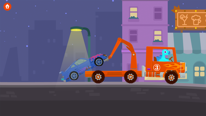 Dinosaur Rescue - Truck Games