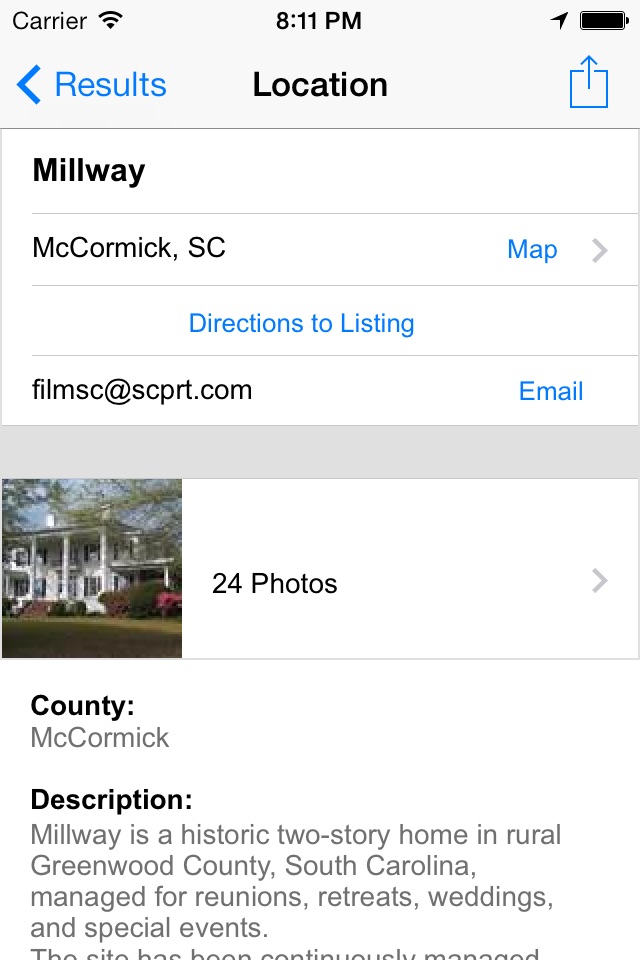 South Carolina Film Office screenshot 3