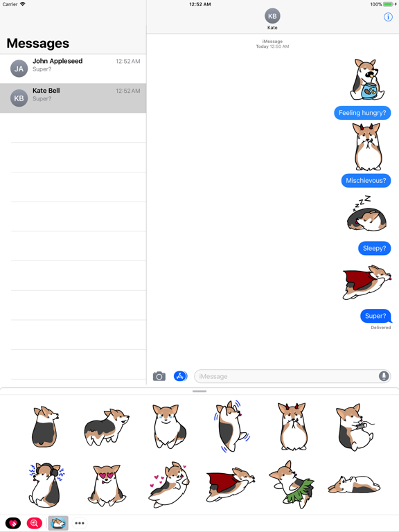 Screenshot #6 pour Seymour Corgi Stickers