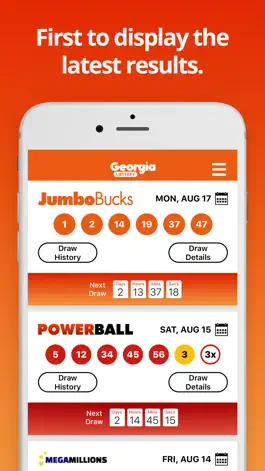 Game screenshot Lottery Results Georgia mod apk