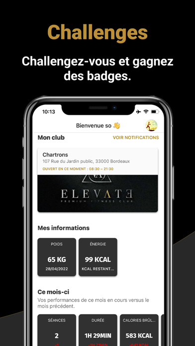 Elevate Premium Fitness Screenshot