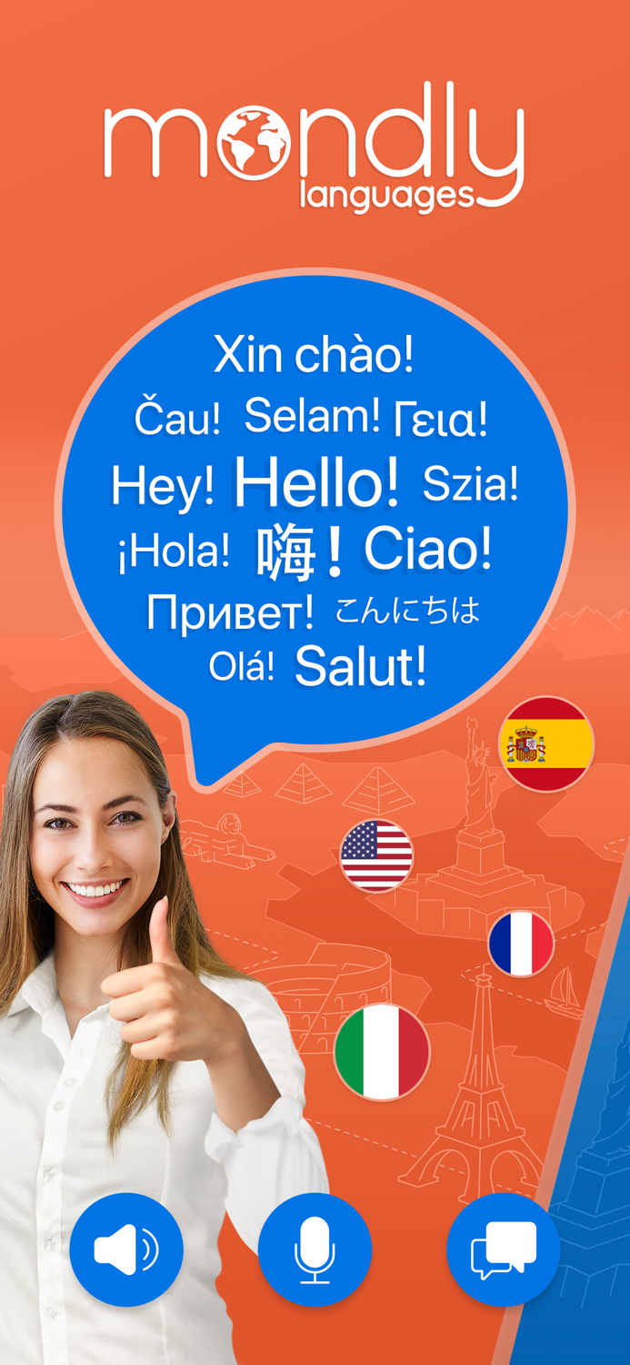 Learn 33 Languages with Mondly
