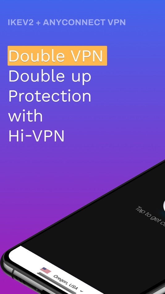 #1. Hi-VPN: Double VPN (iOS) 由: Heidi Technology, Inc.