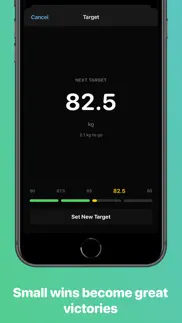 weight tracker - vekt iphone screenshot 2
