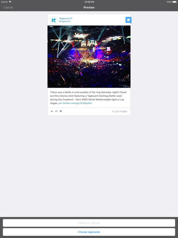 Screenshot #6 pour Tagboard Go