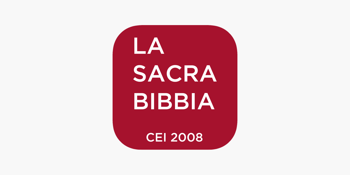 LA SACRA BIBBIA Edizione CEI su App Store