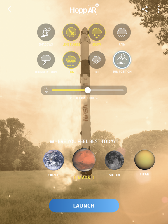 HoppAR iPad screenshot 8 - Entertainment app