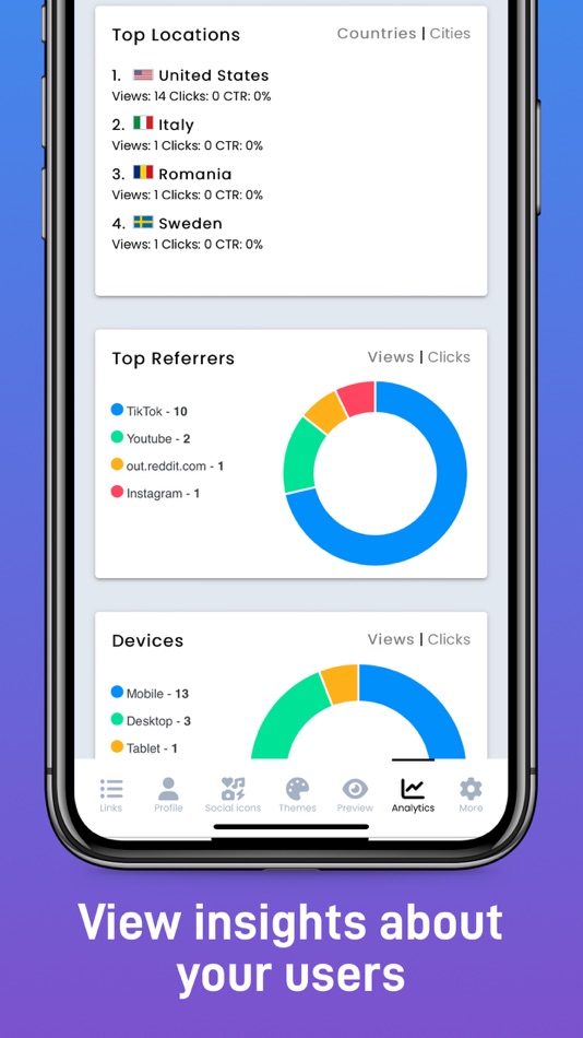 #5. LinkHub - Link In Bio (iOS) 由: STAMUL, LLC