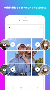 Grid Post Pic Collage Maker screenshot