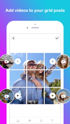 Grid Post Pic Collage Maker screenshot 2