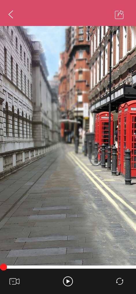 Video Retouch:Object Removal - Observe the power of this tool as it removes the highlighted individual, resulting in an uncluttered view of the street.