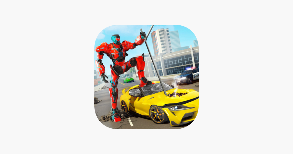 ‎Robot Gangster Crime Hero on the App Store