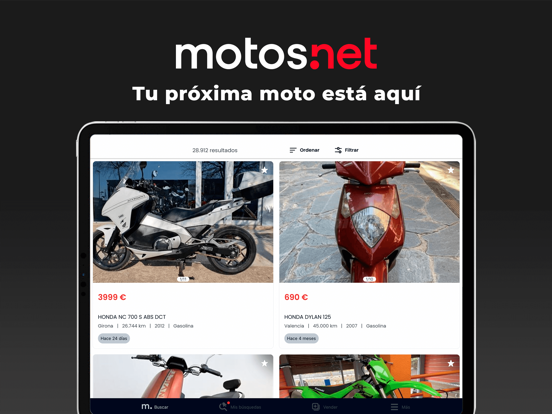 Screenshot #4 pour Motos.net - Motos de ocasión