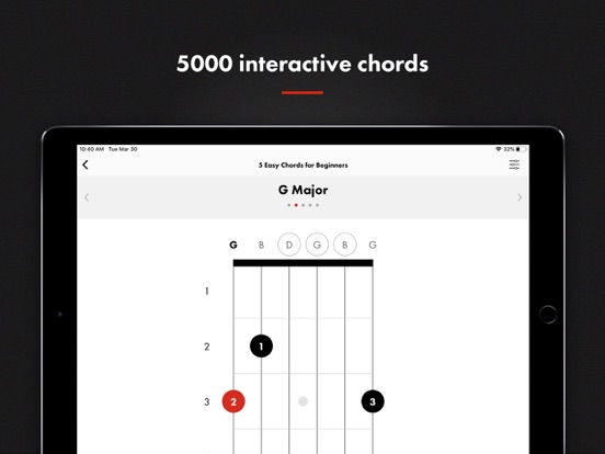 Fender Tune: Guitar Tuner App iPad app afbeelding 4