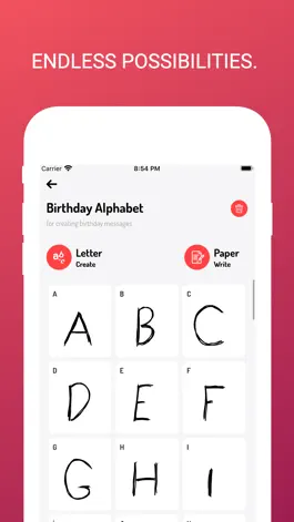 Game screenshot Handwritten Custom Font Maker apk